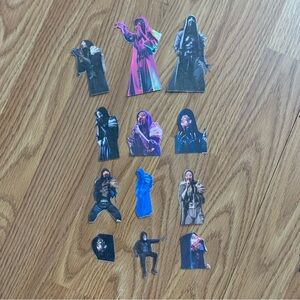 Twelve count hot inspired sticker lot